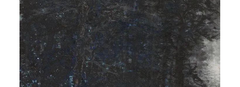 岭南画派大家黎雄才山水图