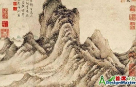 王蒙山水画：水晕墨章，笔力扛鼎，700年谁人能敌？