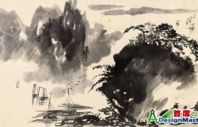 国画教程：皴法的结合运用大全，学会这篇，足够了！