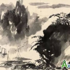 国画教程：皴法的结合运用大全，学会这篇，足够了！