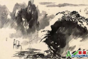 国画教程：皴法的结合运用大全，学会这篇，足够了！