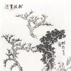山水画教学参考——秋园教学画稿