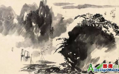 国画教程：皴法的结合运用大全，学会这篇，足够了！