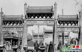 直击老北京的牌楼：精妙绝伦，很多如今看不到，图5是梁...