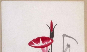 国画家笔下的牵牛花作品