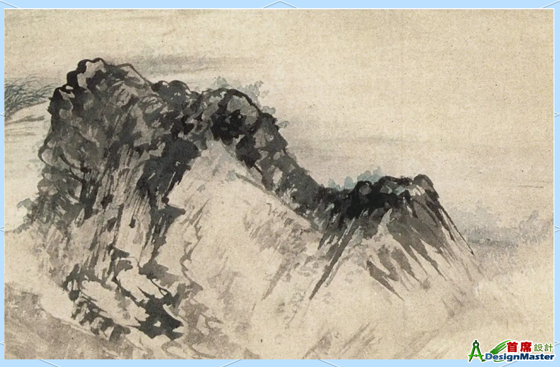 学习山水画，斧劈皴笔法全解析