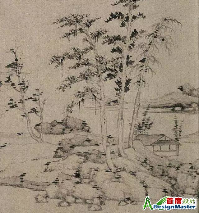 中国山水画皴法简介