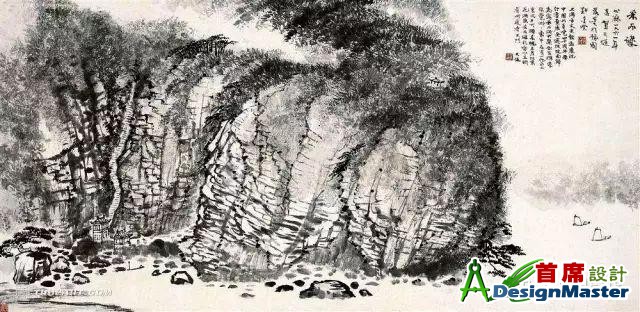 历代名家经典画石皴法的运用图解，太全太详细了！