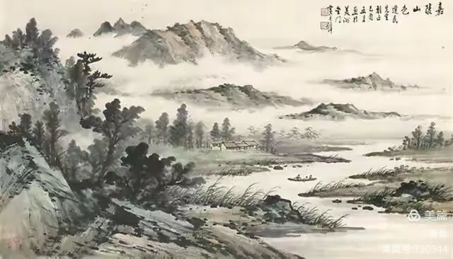 朴厚苍拙：黄君璧山水画