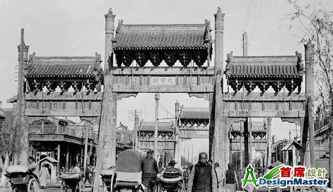 直击老北京的牌楼：精妙绝伦，很多如今看不到，图5是梁...